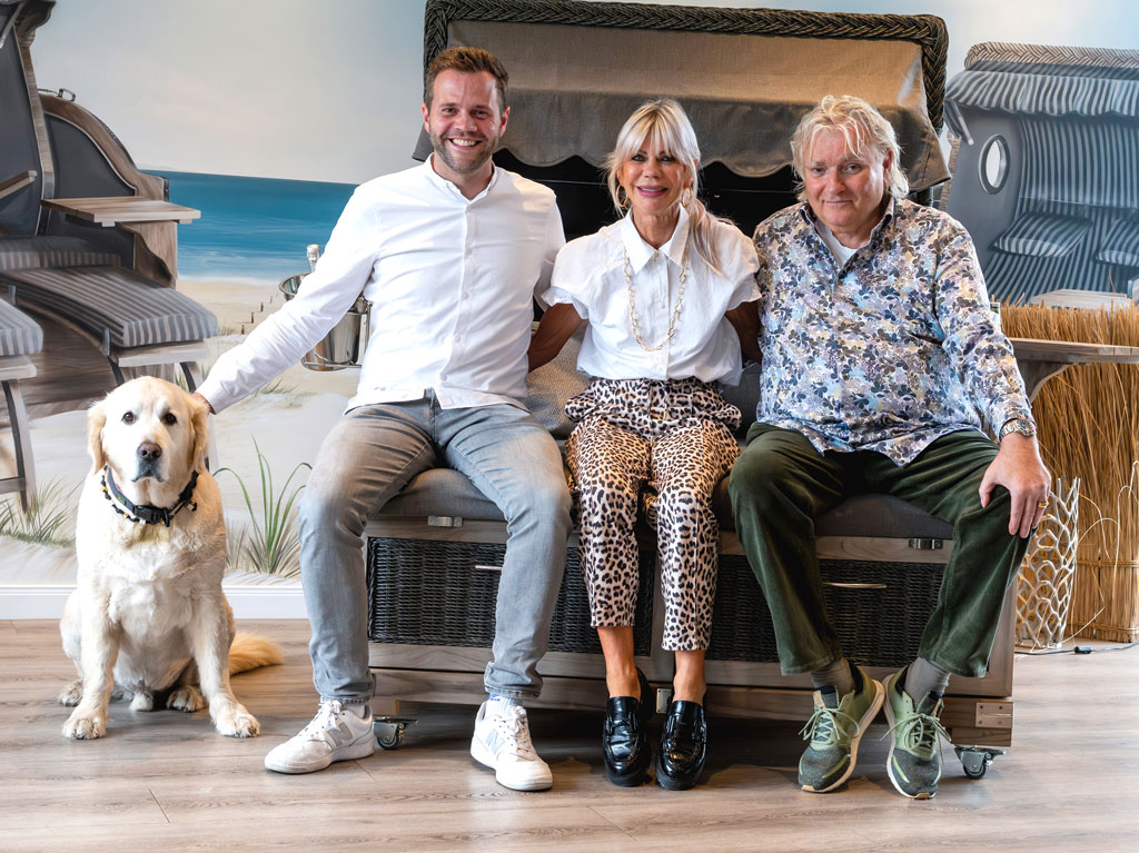 Die Gründer und Chefs – Nils, Gabriele und Kay Gosebeck.